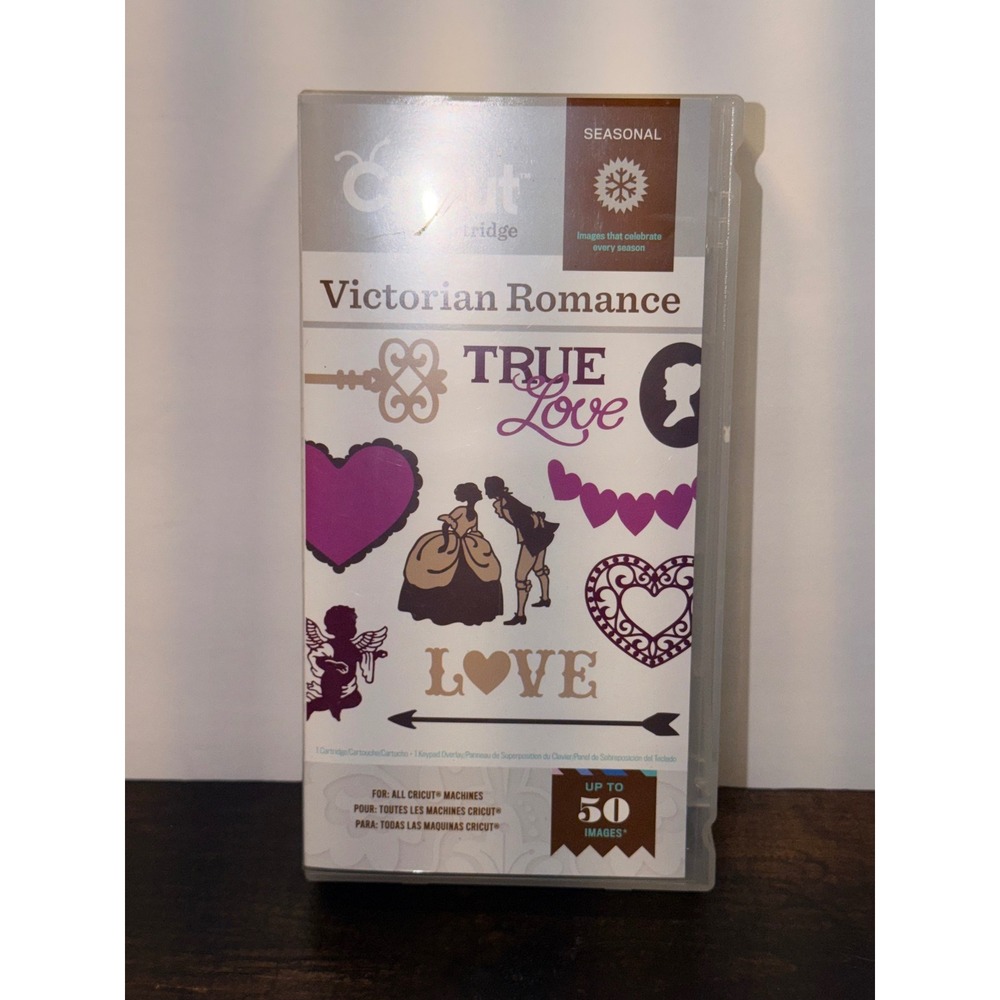 Cricut Victorian Romance Seasonal Art Cartridge 2001280 for All Cricut Machines